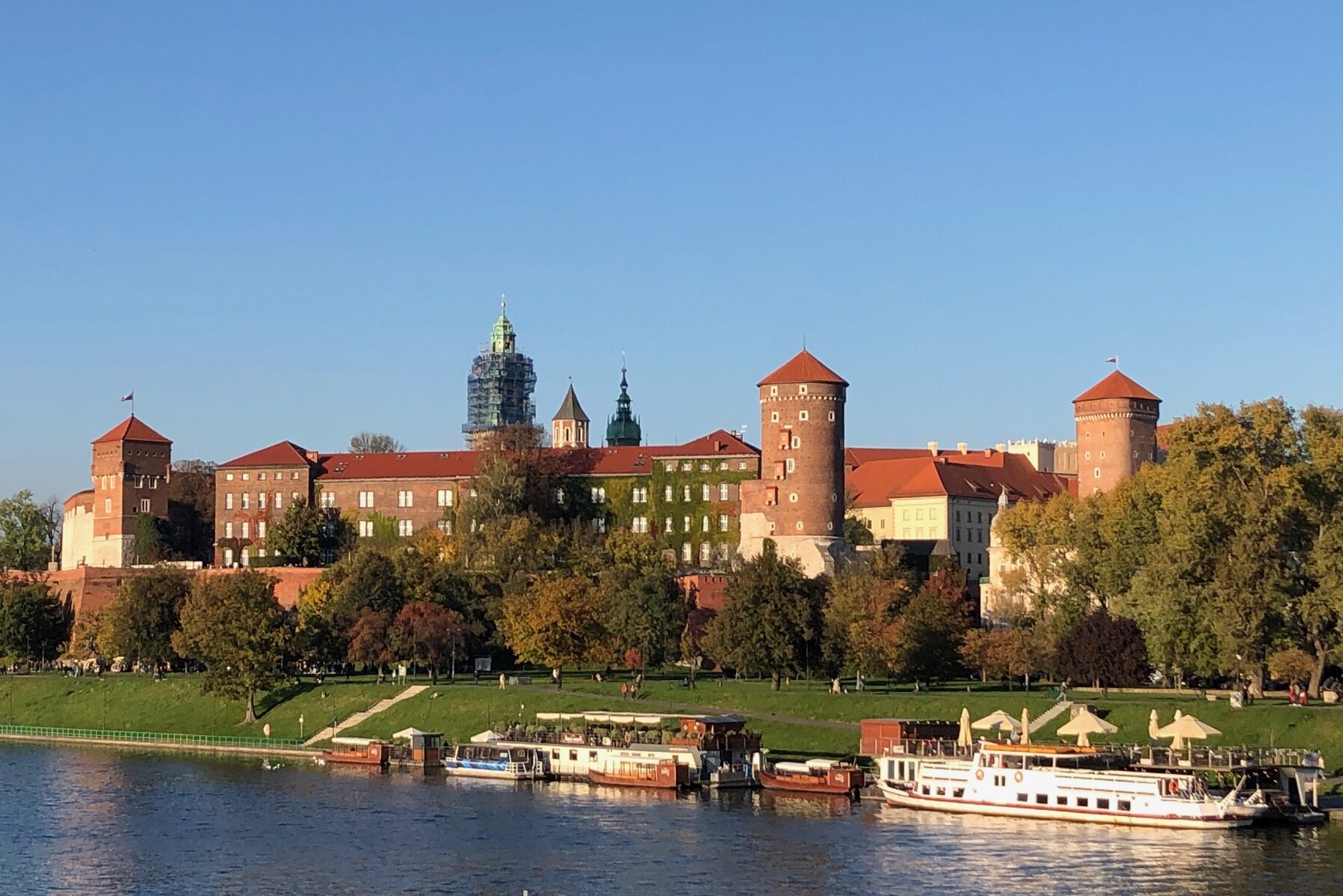 Wawel Burg an der Weichsel