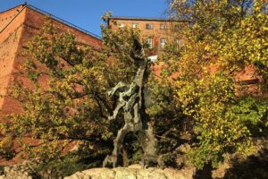 Drache vor der Wawel-Burg