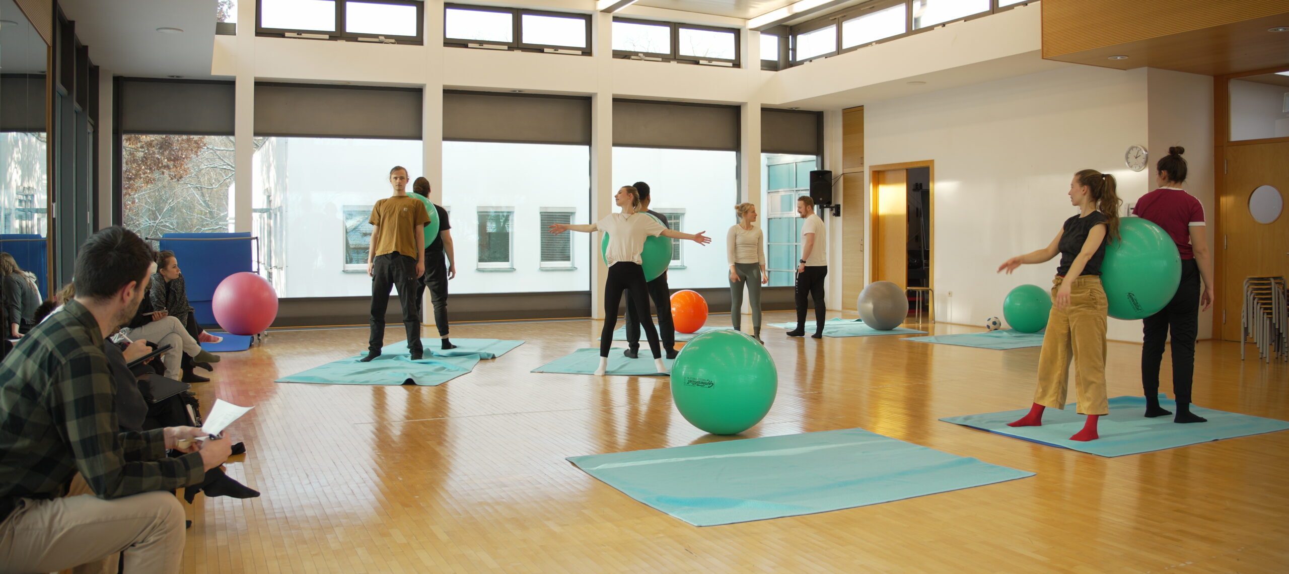 Physiotherapieschule Gymnastikraum